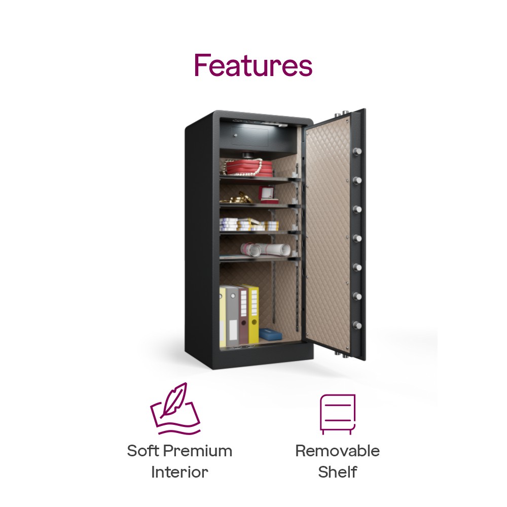 Godrej NX Advanced 560 L Digi + Bio+Mechanical Home Locker